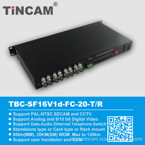 Transmitter/Receiver China Supplier Fiber Optic Video Transceiver